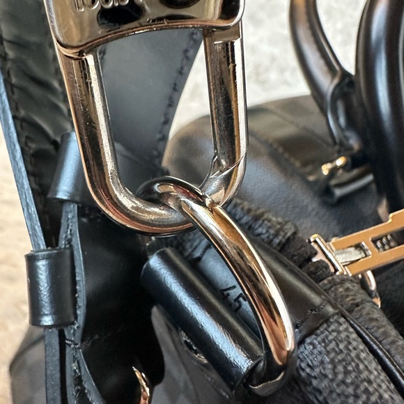 LOUIS VUITTON Damier Graphite Keepall Bandouliere 45 - Picture 8 of 14